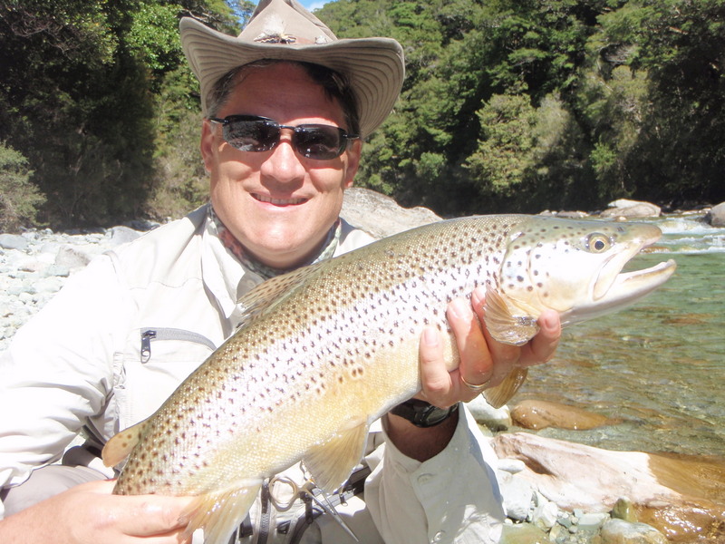 Enjoy a day with a South Island trout fishing guide in New Zealand