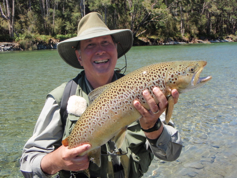 Guided trout fishing in New Zealand's South Island