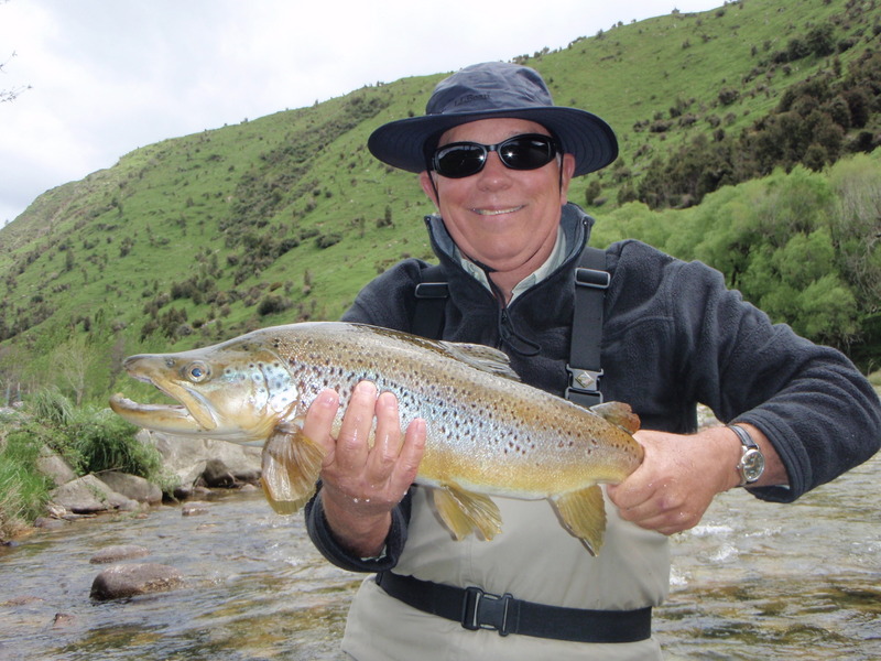 New Zealand trout fishing