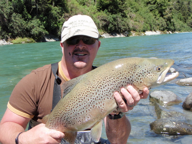World class rivers for trout fishing in New Zealand's South Island