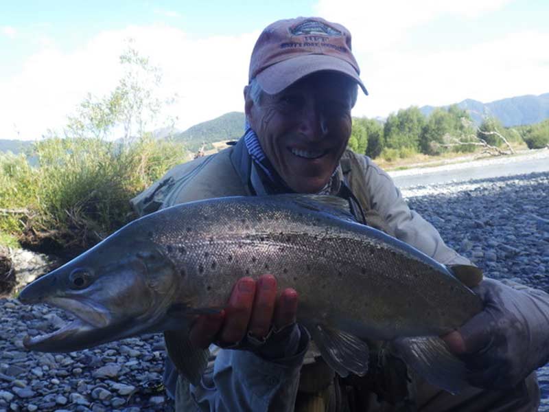 Guided fly fishing in New Zealand