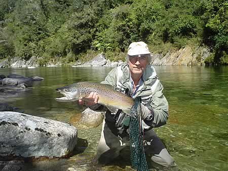 South Island trout fishing