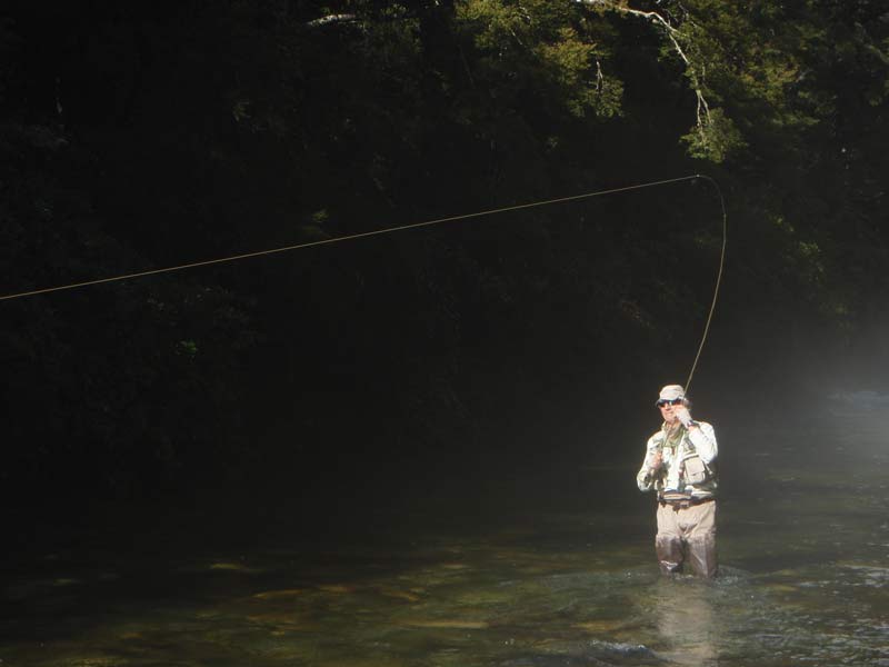Fly fishing in New Zealand's South Island